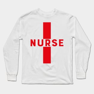 Nurse Cross Long Sleeve T-Shirt